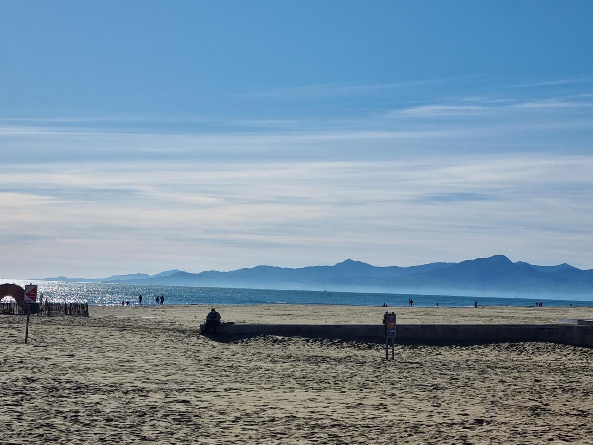Studio Cosy Climatise Vue Mer Canet Plage 3Etoiles Extérieur photo