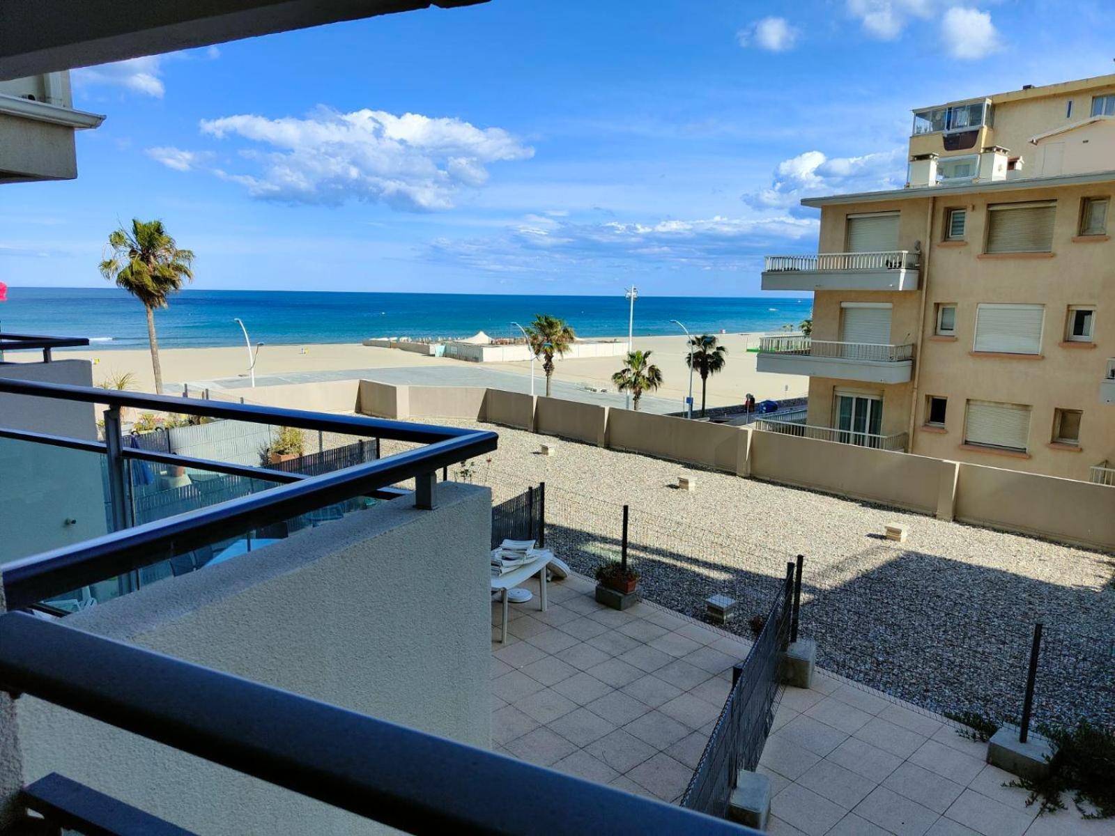 Studio Cosy Climatise Vue Mer Canet Plage 3Etoiles Extérieur photo