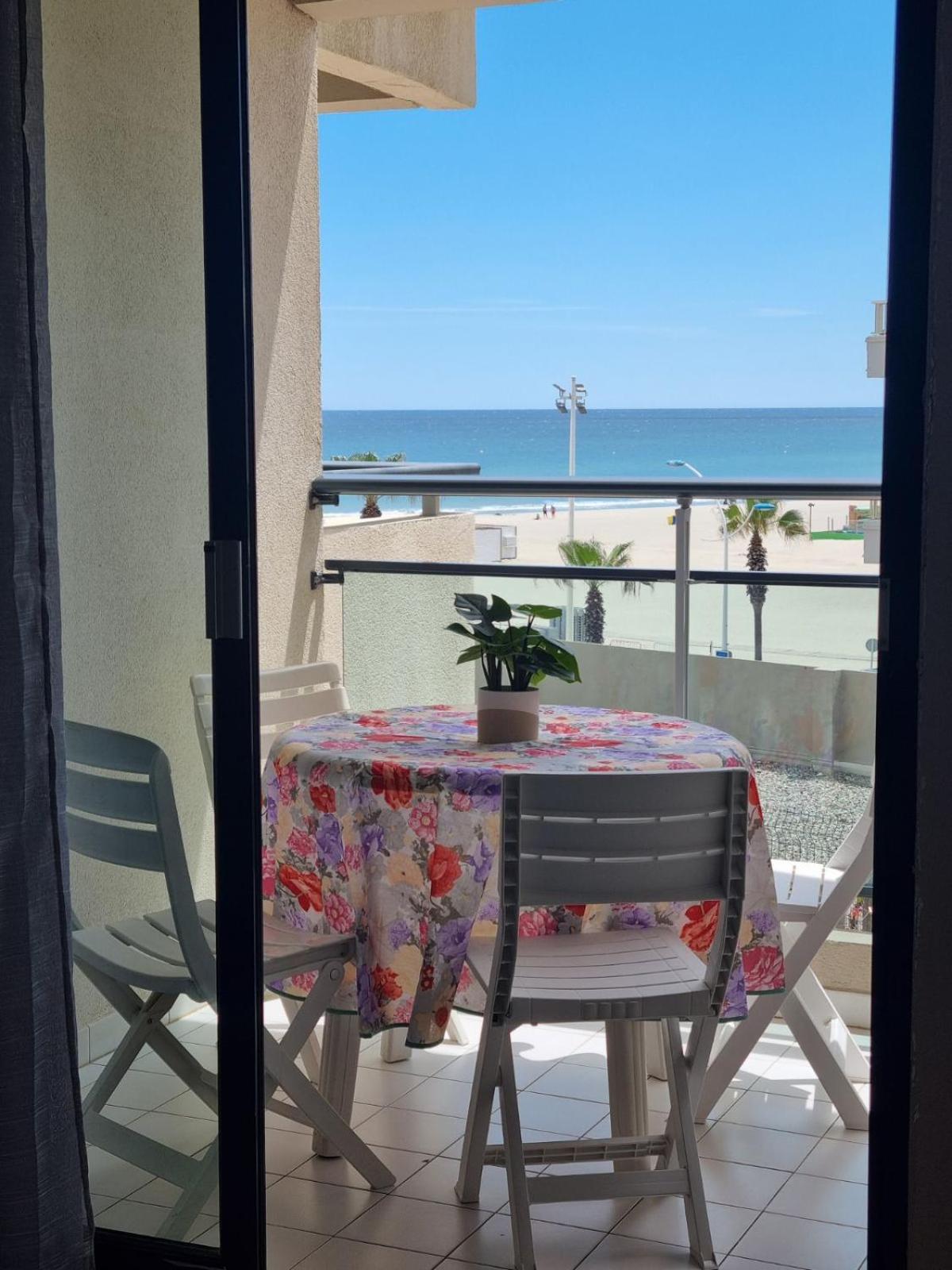 Studio Cosy Climatise Vue Mer Canet Plage 3Etoiles Extérieur photo